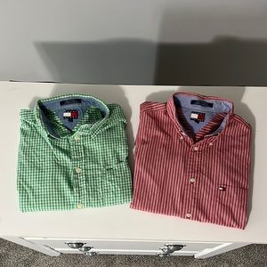 2 for 1 - Tommy Hilfiger Button Down Shorts - Mens Large
